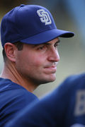 Mandatory Credit - <b>Larry Goren</b> / Icon Sportswire. - 40719514_Padres_v_Dodgers