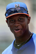 <b>Tillman Pugh</b> of the Mets in action during the Gulf Coast League game between ... - 357100720557_GCL_Mets_at_GCL_Astros