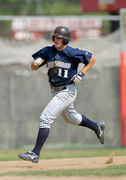 Chatsworth High School baseball player Mike Moustakas, shown on June  Foto di attualità - Getty Images