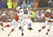 Tennessee Titans running back Ahmard Hall (45) heads upfield