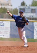 Bishop Gorman's Joey Gallo looks to turn a double play as Green Valley's  Even Va …