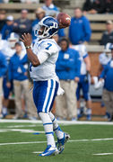 Duke wide receiver Max McCaffrey (87) during the NCAA college football game  between Duke and Wake