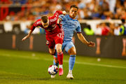 HARRISON, NJ - MARCH 04: Frankie Amaya #8 of New York Red Bulls