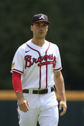 ATLANTA BRAVES SUPERSTAR AUSTIN RILEY 8X10 PHOTO W/BORDERS MLB