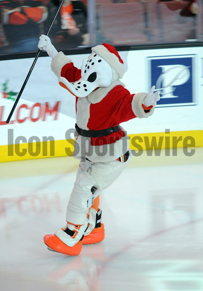 Skating at Honda Center with Anaheim Ducks mascot Wild Wing