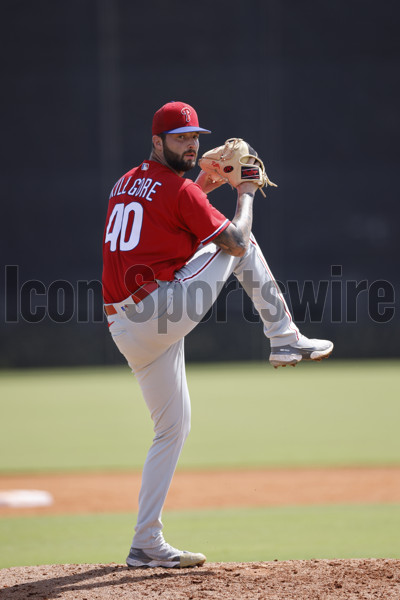 MLB FILE: Michael Jordan of the Chicago White Sox Arizona Fall League team,  the Phoenix Scorpions. (Icon Sportswire via AP Images Stock Photo - Alamy