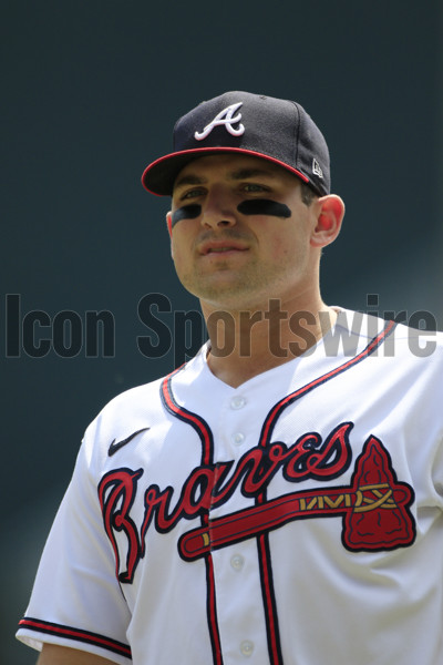 ATLANTA BRAVES SUPERSTAR AUSTIN RILEY 8X10 PHOTO W/BORDERS MLB